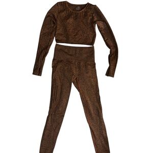 Orange Workout Set - Hardly Used, Size M